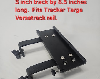 Tracker Targa Versatrack Rail Bracket, 3" Track Mount, Beatdown Outdoors Breakaway Arm