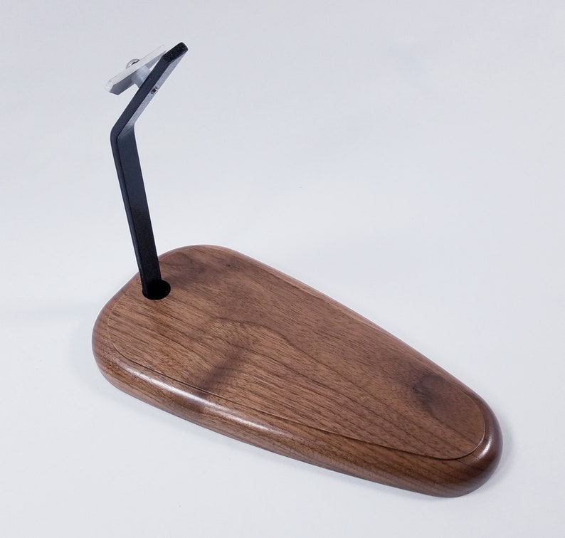 European Table Top Skull Mount. Walnut Etsy