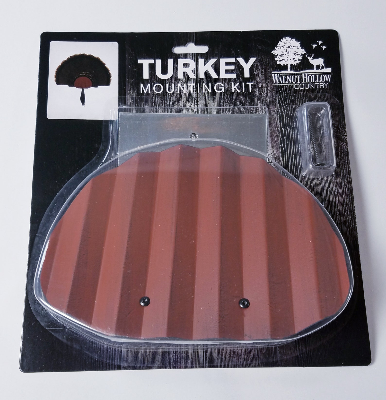 Turkey Fan and Beard Mounting Kit rustic Red Etsy