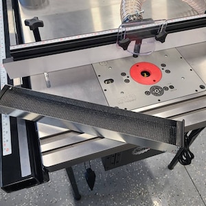 Tablesaw Fence Rail Drawer. Fits Sawstop, Powermatic, Delta, Jet and more