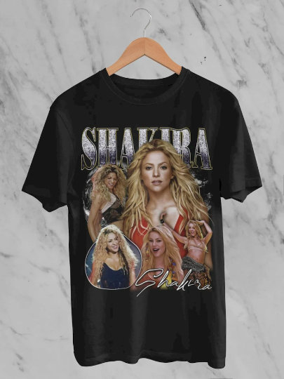 Discover Shakira Vintage 90s Retro T-Shirt