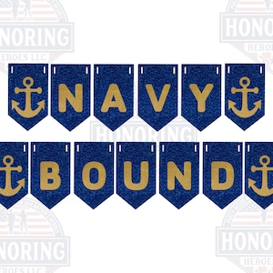 Navy Bound Banner