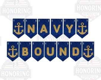 Navy Bound Banner