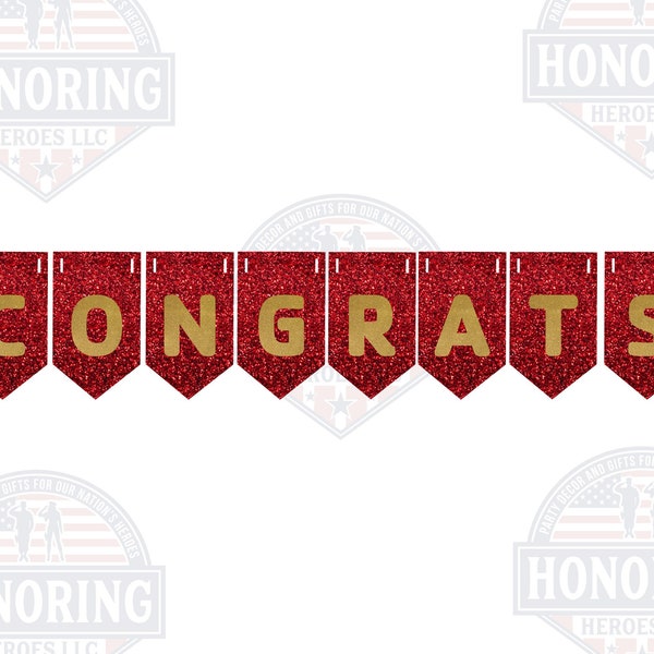 USMC Congrats Banner
