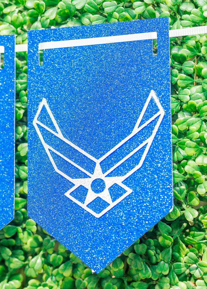 Air Force Congrats Banner USAF congratulations banner | Etsy
