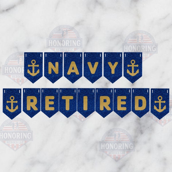 Us Navy Banner Etsy