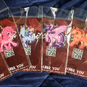 2.5" MLP Keychains