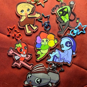2.5&quot; Dandy&#39;s World Keychains!