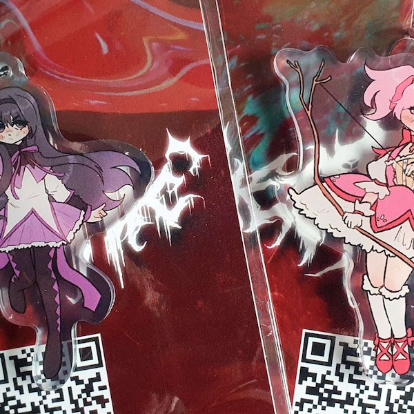 2.5" Madoka Magica Keychains