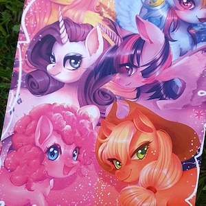 MLP Mane 6 A4/A5 Prints