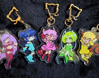 Llaveros Mew Mew de 2,5"