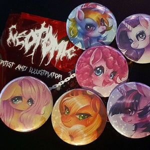 32-58mm MLP Pony Badges