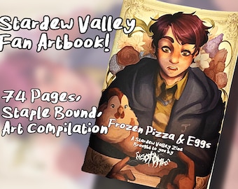 Libro de arte de Stardew Valley - Fanzine de Shane de SDV: Pizza y huevos congelados - Por Neotomic
