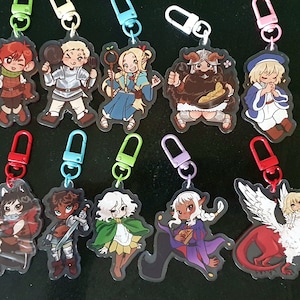 2.5" Dungeon Meshi Keychains