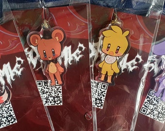 Chaveiros FNAF de 2,5 polegadas