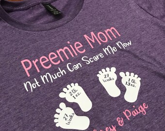 preemie twin girl clothes