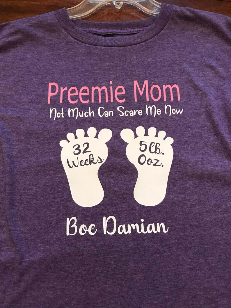 Preemie Mom T-shirt - Etsy