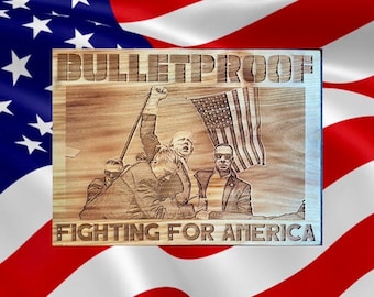 Donald Trump laser engraved sign, Custom Trump Sign, Wall hanging