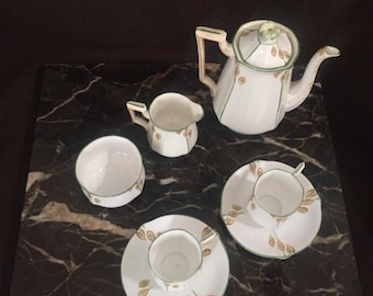 Art Deco coffee service