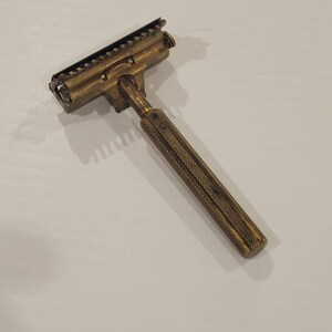 Vintage Valet Autostrop Safety Razor Gold Tone. New York, USA - Etsy