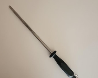 Vintage Messermeister Knife Sharpener Honing Rod Solingen Germany