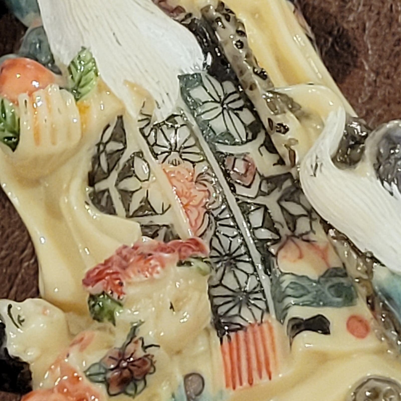 ヴィンテージ 中国の老賢者と子供の置物 手描き 高さ4.75インチ - Etsy