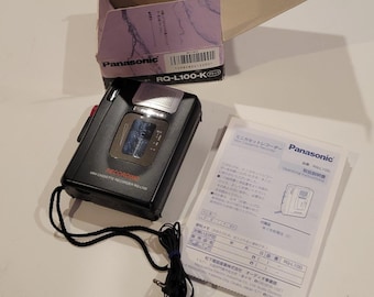 Vintage Panasonic RQ-L100-K Mini Cassette Recorder. New ,  open box