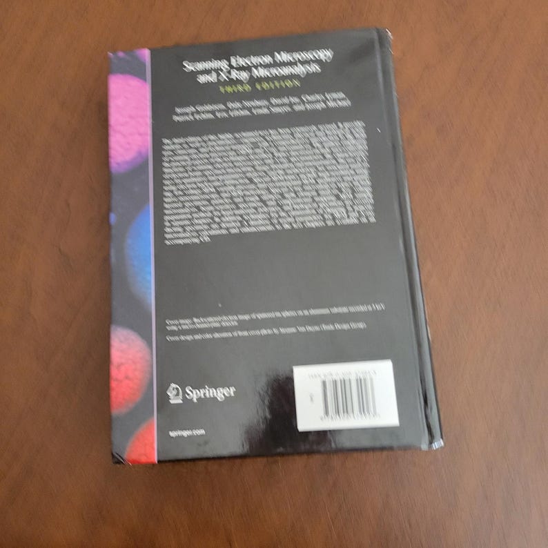 Scanning Electron Microscopy and X-ray Microanalysis: Third Edition ...