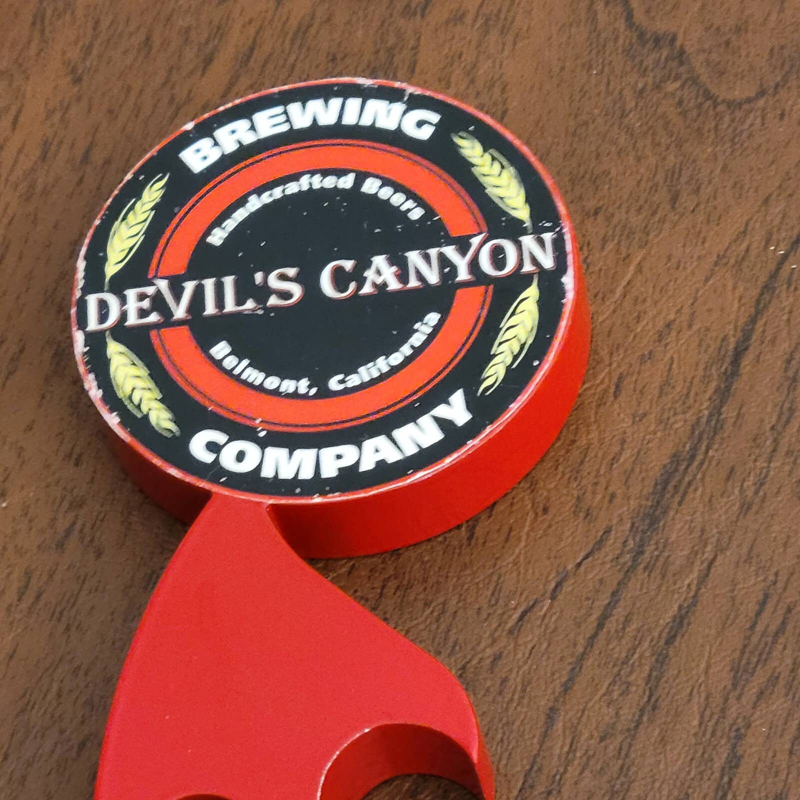 Devil Devil’s Canyon Brewing Company Metal Beer Tap Handle main image 2