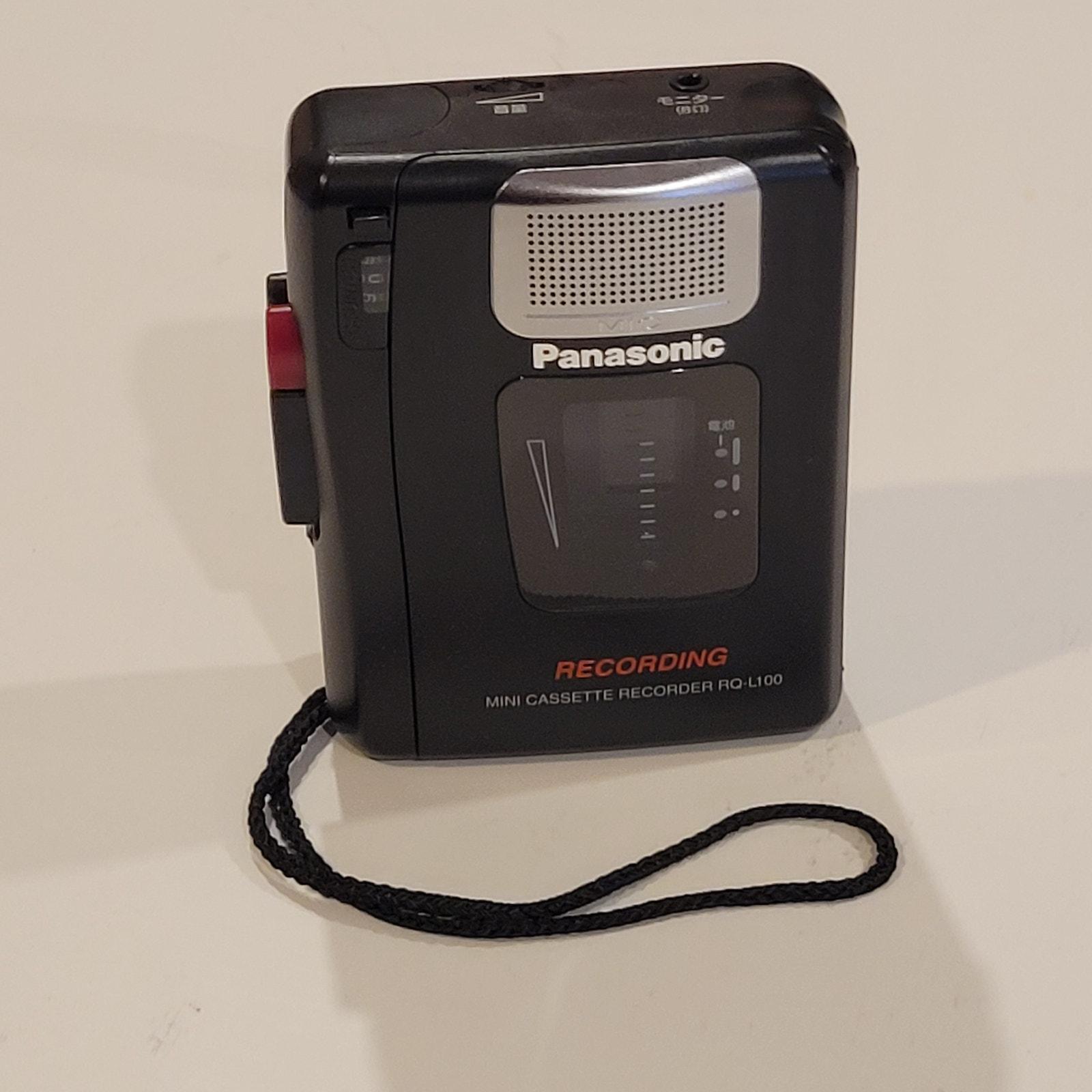 Panasonic RQ-L100 Cassette Player with Recording Function
