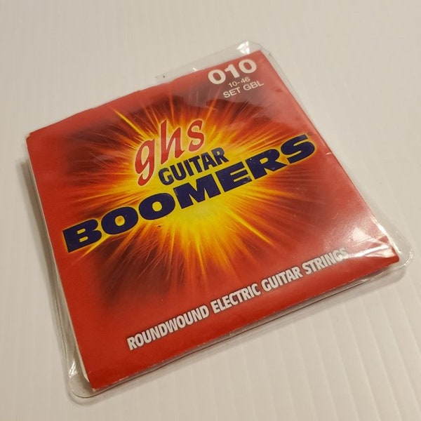 GHS Boomers Electric Guitar Strings 10-46 set GBL. New, open package