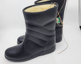 Vintage Old stock waterproof boots womens' size 9 Made in USA New