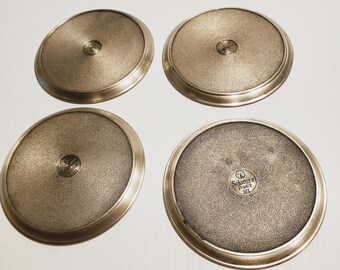  Selangor Pewter コースター　4つ Royal Selangor Pewter 97% Coaster Set of 4. - Etsy