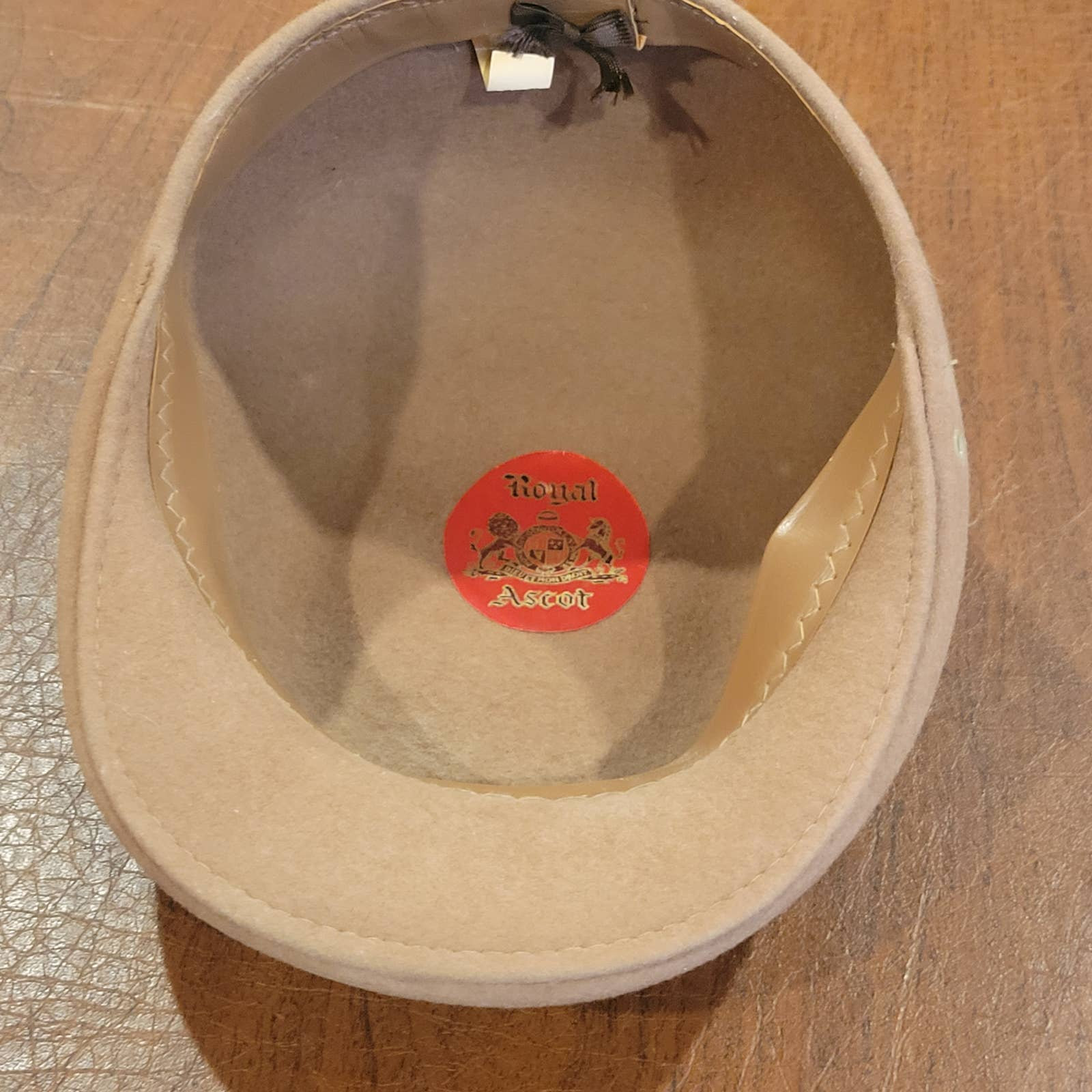 Vintage Royal Ascot Cabbies Hat All Wool Hat Mens M Newsboy  display picture 1
