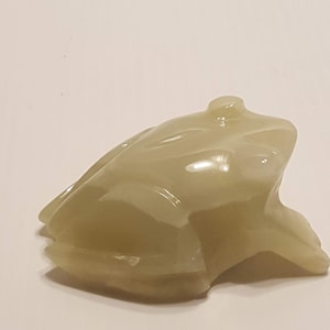 Beautiful Onyx Marble Frog PAPERWEIGHT PAKISTAN New 3.5x3.5x1