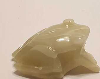 Beautiful Onyx Marble Frog PAPERWEIGHT PAKISTAN New 3.5x3.5x1