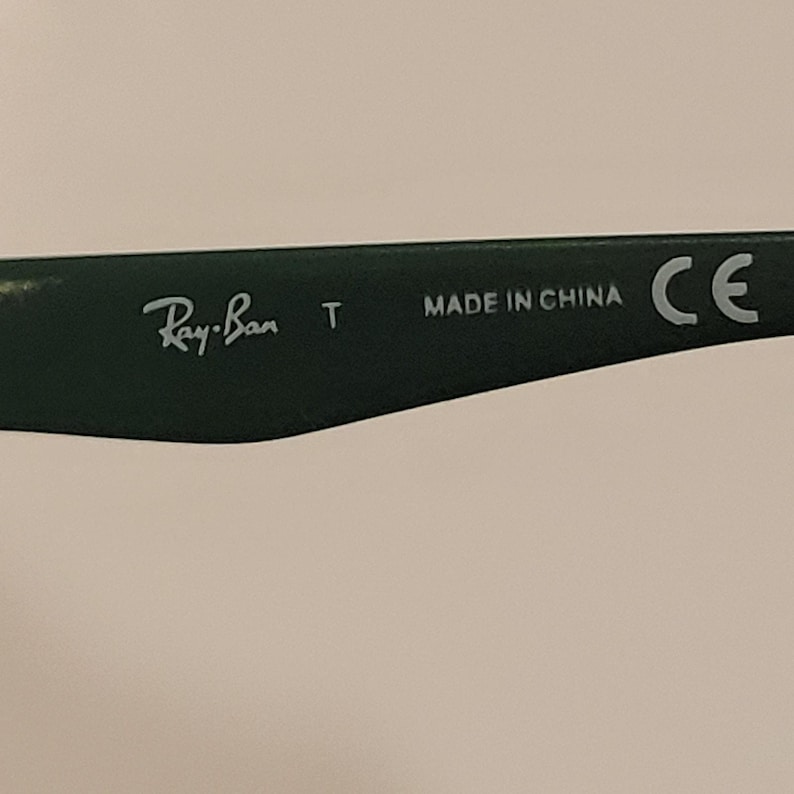 Ray-Ban RB5277 5227 Rectangular Eyeglasses Frames Black Green 52-17-140 image 8