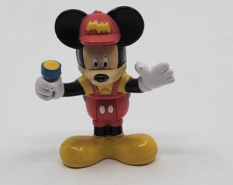 Vintage 2001 Mickey Mouse Walt Disney DisneyFigur Figur 2,75" groß