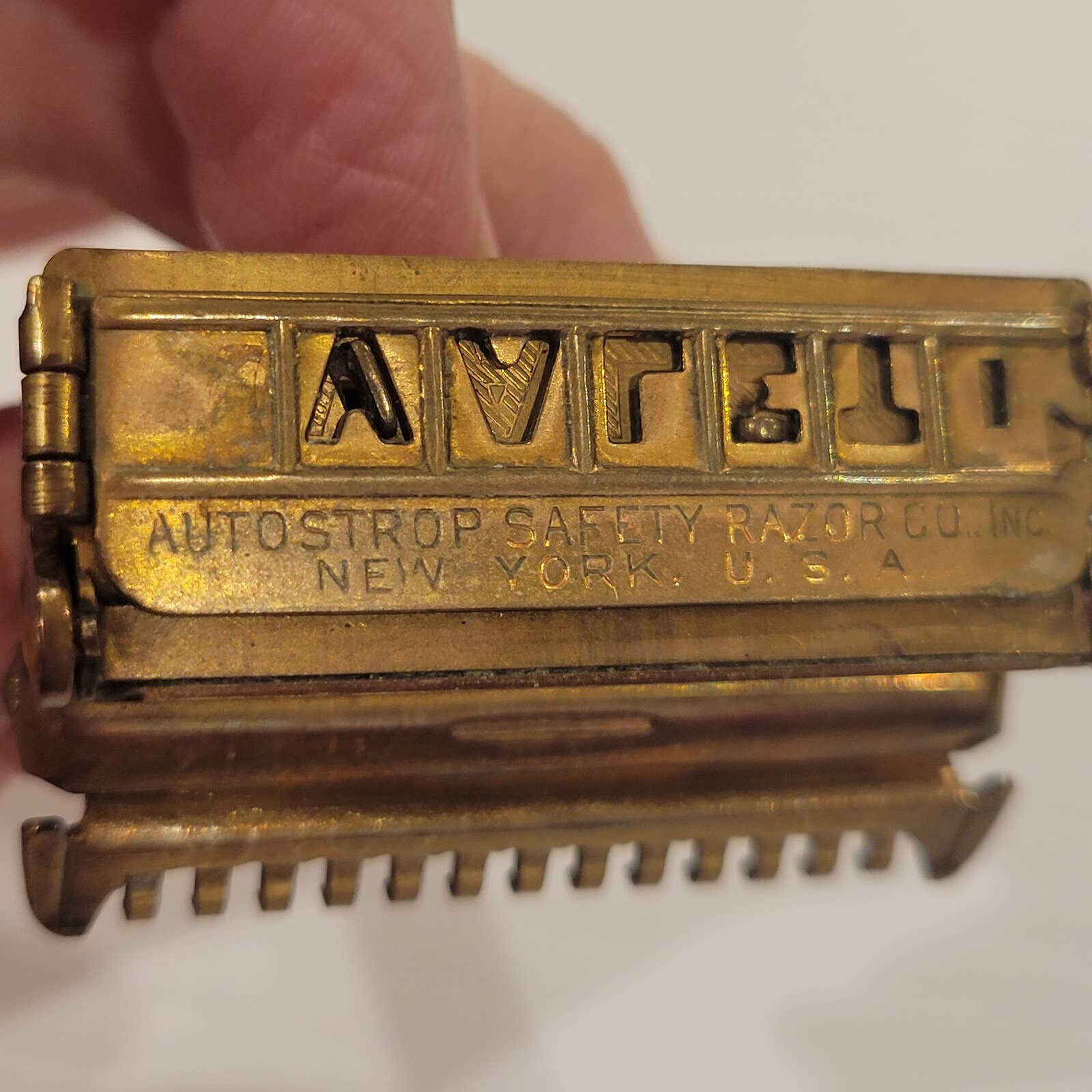 Valet Safety Razor Vintage Valet Autostrop Safety Razor Gold Tone. New York, USA - Etsy
