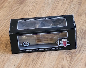 新品 ダンバリーミント 1/24 1948年式 クライスラー タウン&カントリー Franklin Mint 1/24 Scale 1948 Chrysler Town & Country