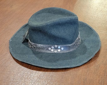 Vintage Goorin Classics Fedora Hat Blue Size S to M