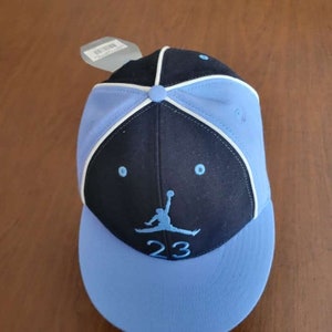 Air Jordan Nike 2003 Azul Equipado Sombrero Gorra Tamaño 7 1/4 Raro NUEVO con etiquetas imagen 6