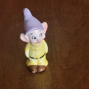 VIntage Walt Disney Productions Dopey Dwarf Ceramic Porcelain Figurine Japan