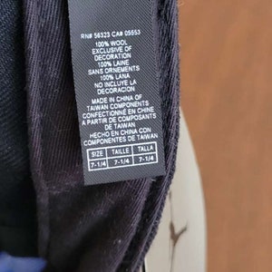 Air Jordan Nike 2003 Azul Equipado Sombrero Gorra Tamaño 7 1/4 Raro NUEVO con etiquetas imagen 10