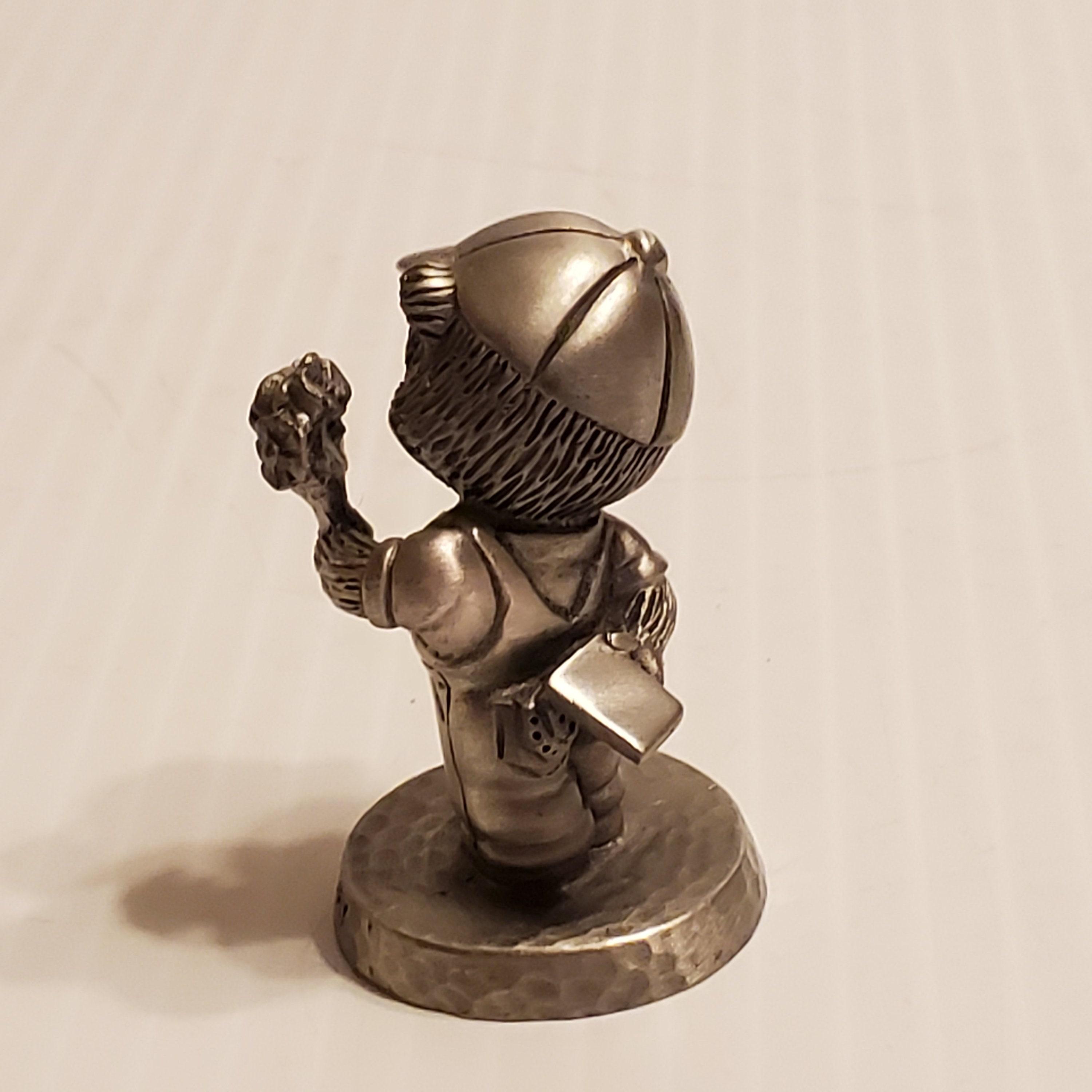 Set of 3 vtg miniature pewter figurines Etsy