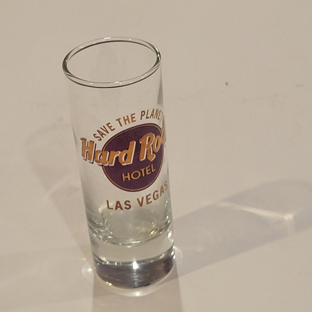 Bicchierino Da Shot 3D Las Vegas Nevada - Bikini Rosa E Bianco - Altezza 5,7 Cm - Da Collezione