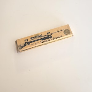 Vintage Maynard P Buehler one piece scope mounts base Code GE golden eagle