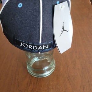 Air Jordan Nike 2003 Azul Equipado Sombrero Gorra Tamaño 7 1/4 Raro NUEVO con etiquetas imagen 4