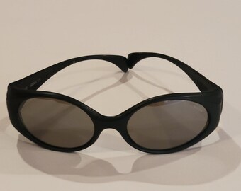 Vintage Bolle 448 Acrylex Black Sunglasses Made in France Sport Wrap il_fullxfull.7160771411_dxwm.jpg main image 2