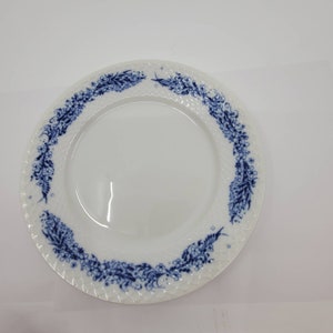 Rare Porsgrund Norway 67 8 1/2&quot; embossed ceramic salad / dessert plate